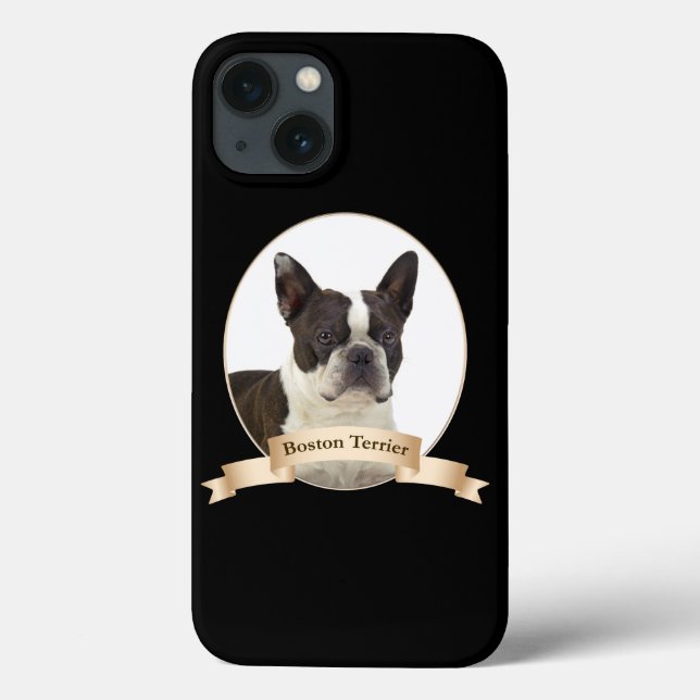 Funda del Smartphone de Boston Terrier (Reverso)