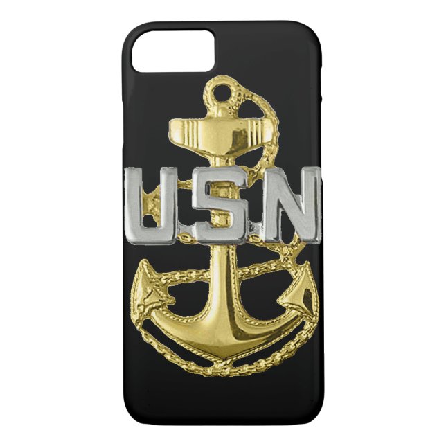 FUNDA del USN Chief Petty Officer iPhone 7 (Reverso)