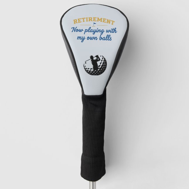 Funda divertida para cabeza de palo de golf para j (Anverso)