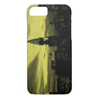 Funda Dotted Yellow Black New York City iPhone 7