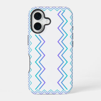 Funda dura con patrón estético para iPhone 16
