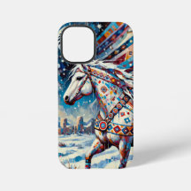 Funda dura para iPhone 12 Mini de caballo