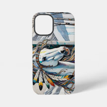 Funda dura para iPhone 12 Mini Eli con Aspens