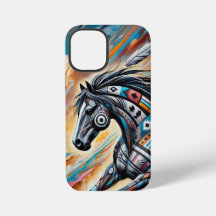 Funda dura para iPhone 12 Mini Horse