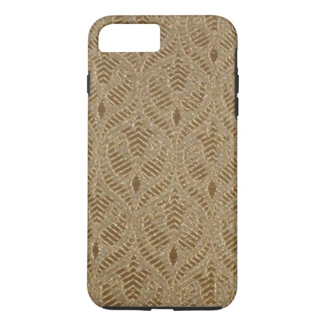Funda duro Gold Damask para iPhone 7 Plus (Reverso)