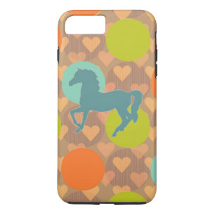 Funda duro para iPhone 7 Plus Horses