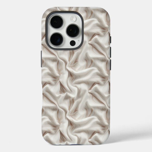 Funda duro para iPhone de apariencia neutra de mar (Reverso )