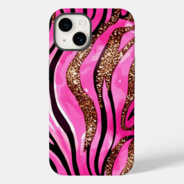 Funda duro para iPhone Mate Purpurina de Agate Ros