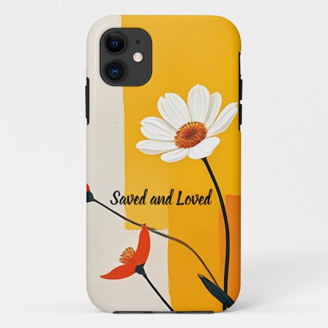 Funda editable cristiano de teléfonos celulares (Reverso)