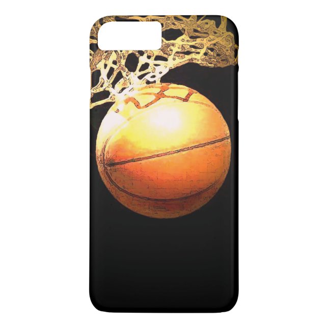 Funda exclusivo de baloncesto para iPhone 7 (Reverso)