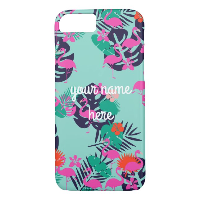 Funda Flamingo iPhone 8/7 personalizado (Reverso)