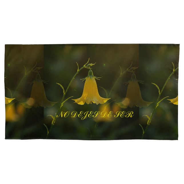 Funda Flor Campana Amarilla (Anverso)