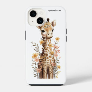 Funda floral de Sweet Baby Giraffe para iPhone 14