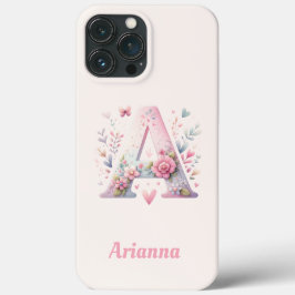 Funda Floral Monograma iPhone 13 Pro Max