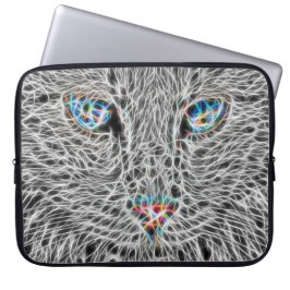Funda Fractal Cat para portátiles