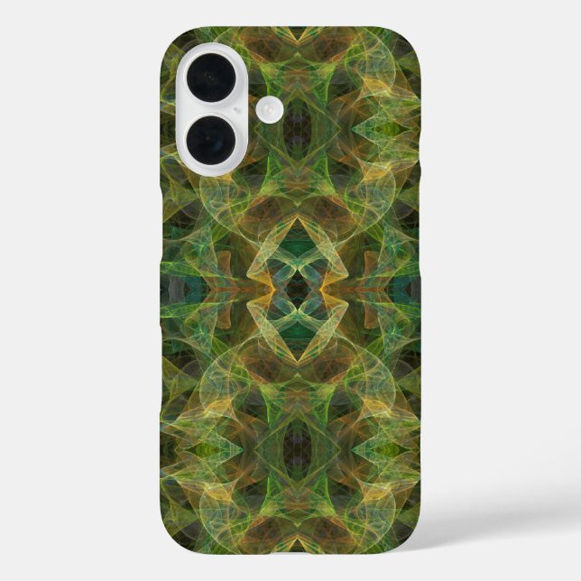 Funda Fractal Verde (Reverso )