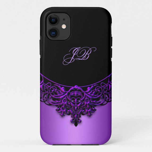 funda Funda-mate para iPhone 5 morado negro (Reverso)