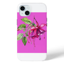 Funda Fuschia iPhone 15 moderno