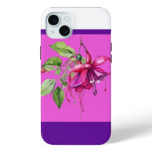Funda Fuschia Purple iPhone 15 Plus moderno
