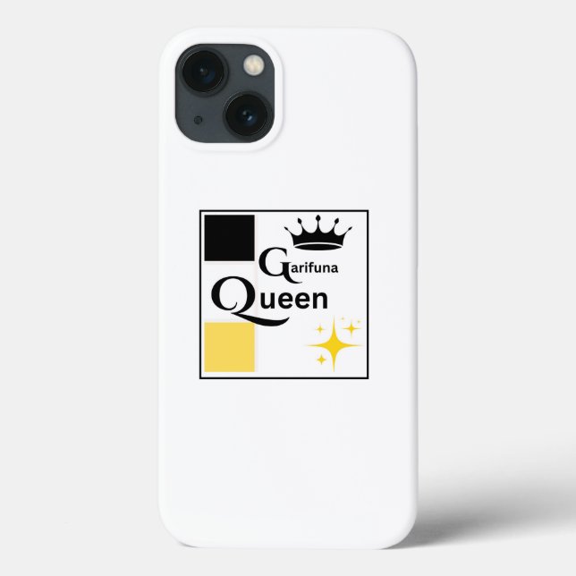 Funda Garifuna Queen IPhone 13 (Reverso)