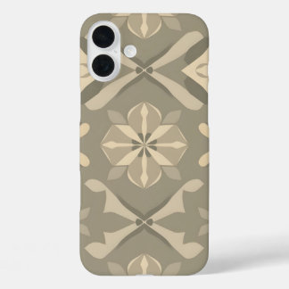 Funda Geométrico Suave para iPhone16 - Modelo sin 