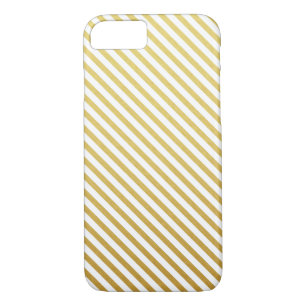 Funda Gold Stripes Pattern iPhone 7