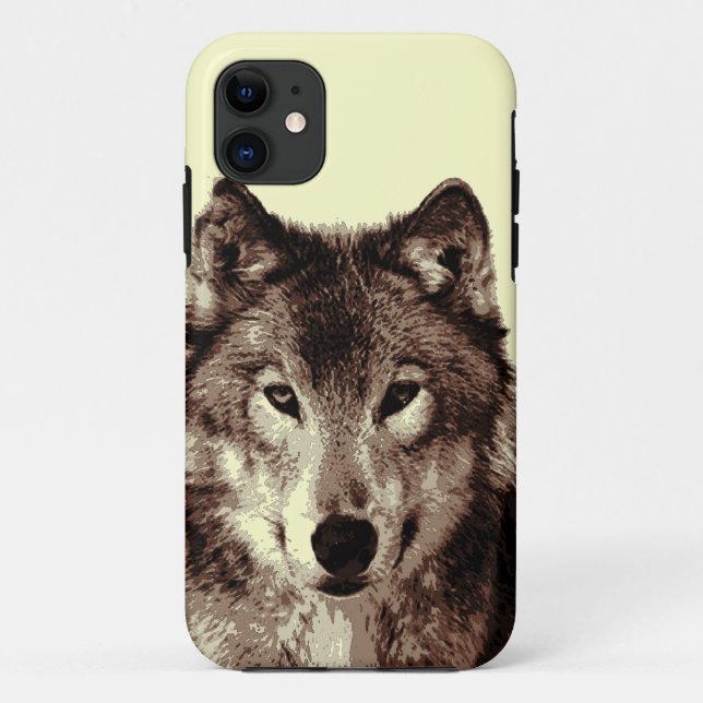 Funda Gray Wolf iPhone 5 (Reverso)