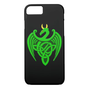 Funda Green Celtic Dragon para iPhone 7/8