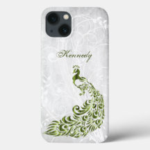 Funda Green Peacock Personalizado para iPhone X
