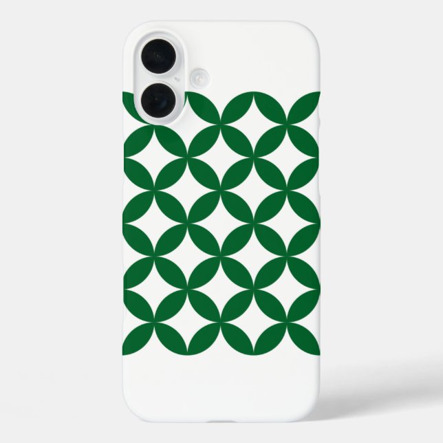 Funda Green Shippo iPhone 16 Plus (Reverso )