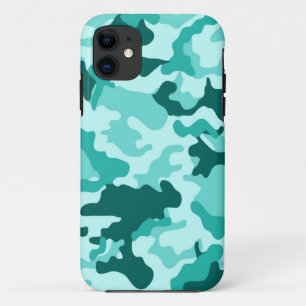 Funda Green Turquoise Camo iPad 5