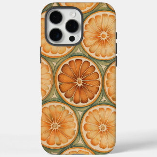 Funda Guay Retro Naranja Pattern iPhone 16 Pro Max