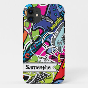 Funda Guitar Rock Music Star iPhone 5 Mate Tough™