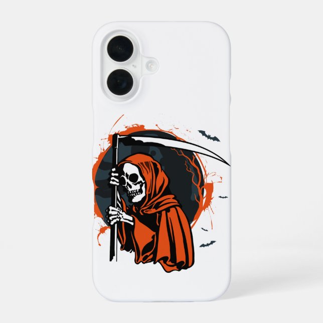Funda Halloween ajustada para iPhone 16 (Reverso )