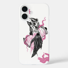 Funda Halloween Black Raven Gothic Apple iPhone 16