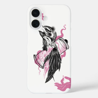 Funda Halloween Black Raven Gothic Apple iPhone 16
