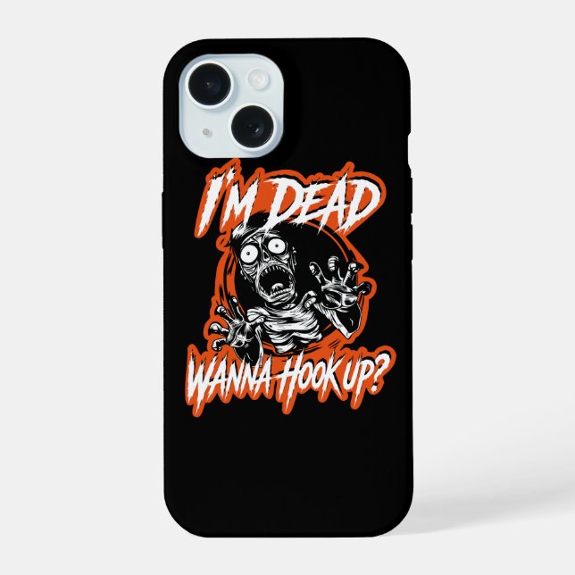 Funda Halloween iPhone 15 ajustada (Reverso )