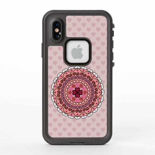 Funda impermeable de Lacy El día de San Valentín (Reverso)