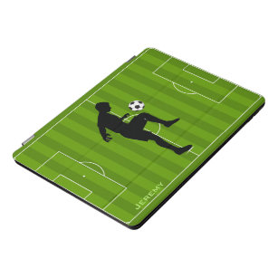 Funda iPad Pro de diseño de campo de fútbol
