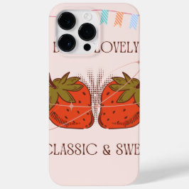 funda iPhone 14 Pro Max - fresas