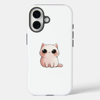 FUNDA iPhone 16 고양이 핸드폰 케이스 