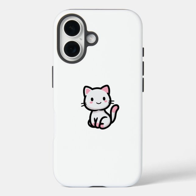Funda iPhone 16 고 양 이 핸 드 케 htém (Reverso )