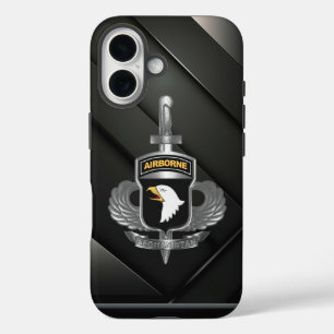 Funda iPhone 16 101ª División Aérea Afganistán Veterano