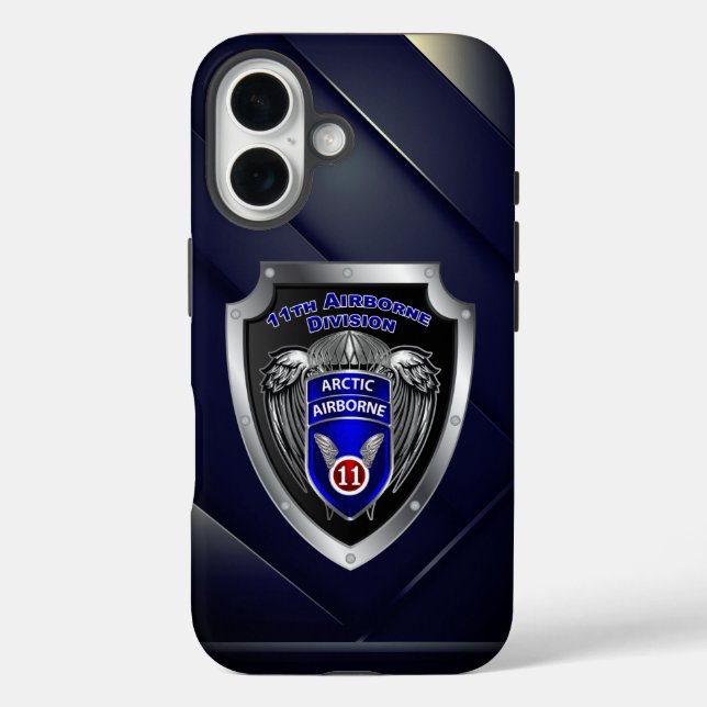 Funda iPhone 16 11.ª División Aérea (Reverso )