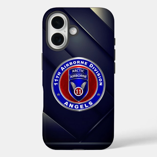 Funda iPhone 16 11.ª División Aérea (Reverso )