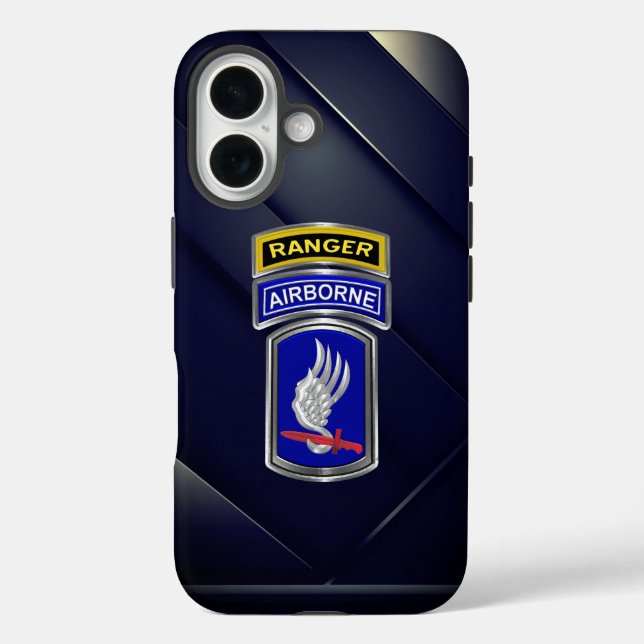Funda iPhone 16 173ª Brigada Aerotransportada (Reverso )