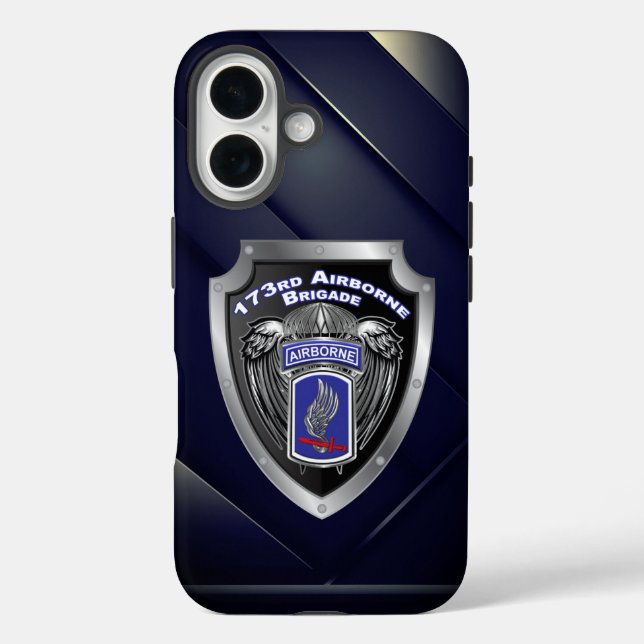 Funda iPhone 16 173ª Brigada Aerotransportada   (Reverso )