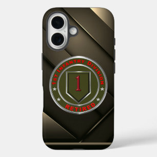 Funda iPhone 16 1.ª División de Infantería Veterana Retirada