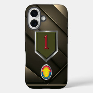 Funda iPhone 16 1.ᵉʳ Veterano de la División de Infantería