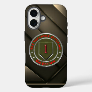 Funda iPhone 16 1.ᵉʳ Veterano de la División de Infantería